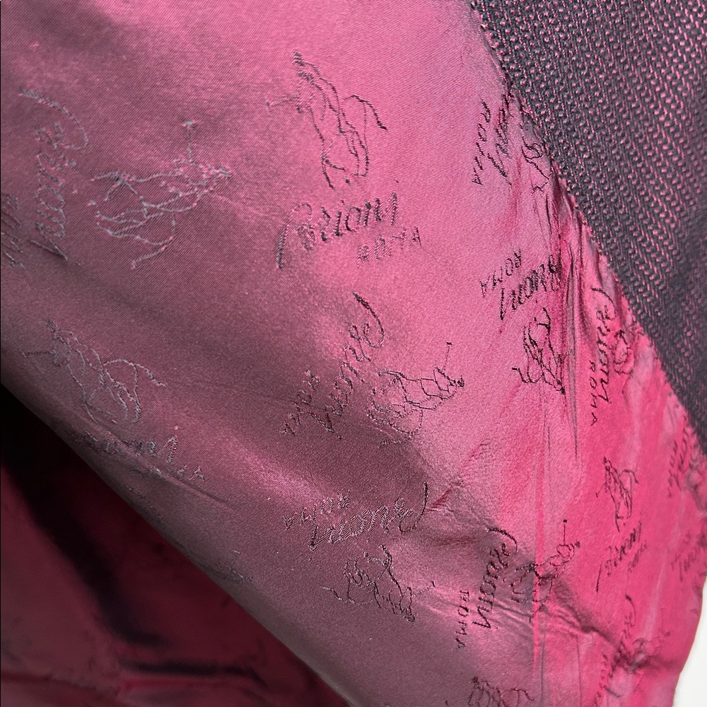 Brioni Men’s Rich Burgundy Sport Coat 75% Wool 25% Silk Made in Italy 🇮🇹 - Picture 7 of 12